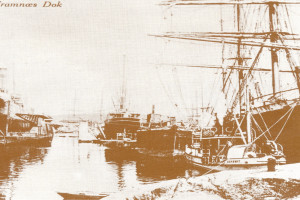 Bilde av Engelsk båt i stordokka